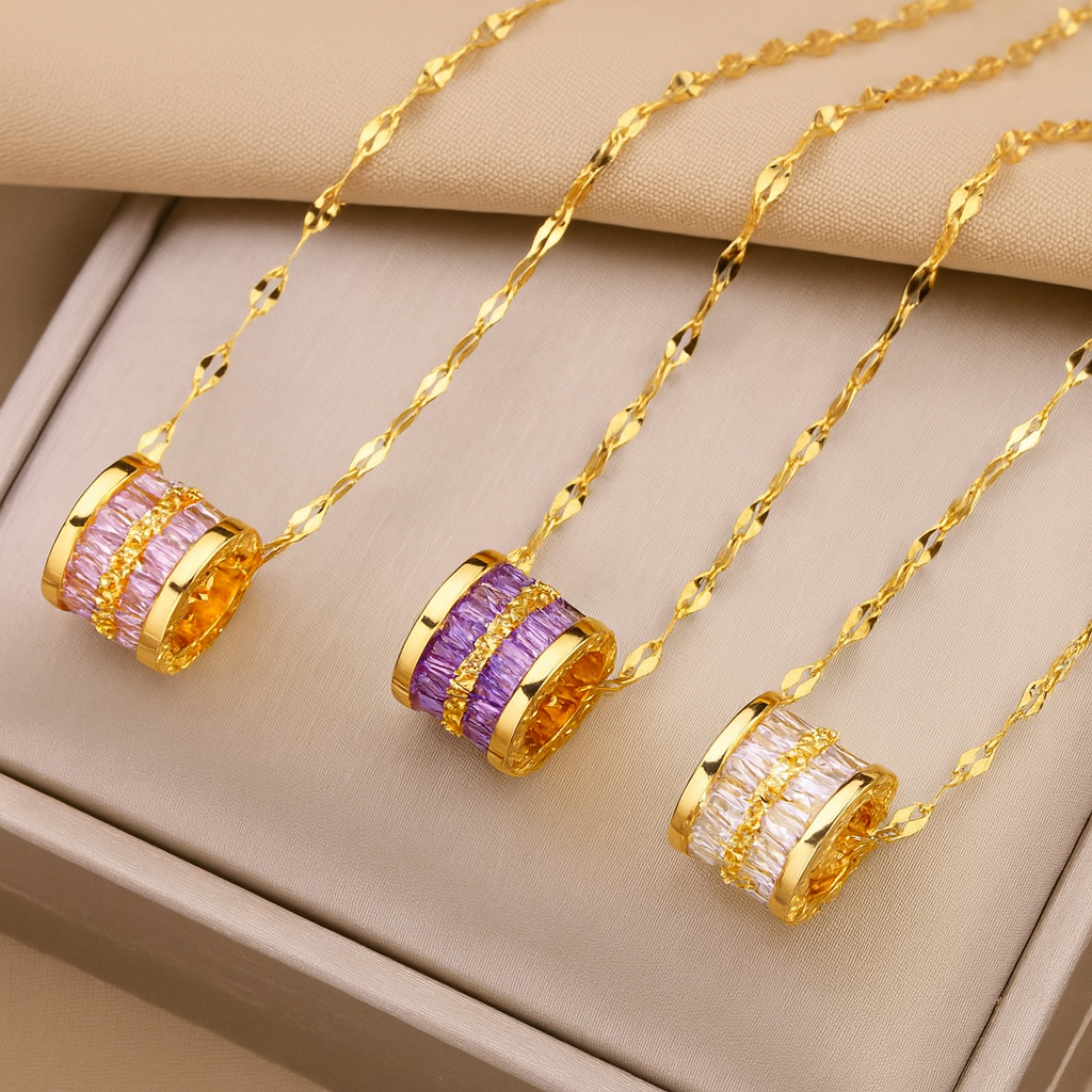 Lunara™ Crystal Orbit Necklace