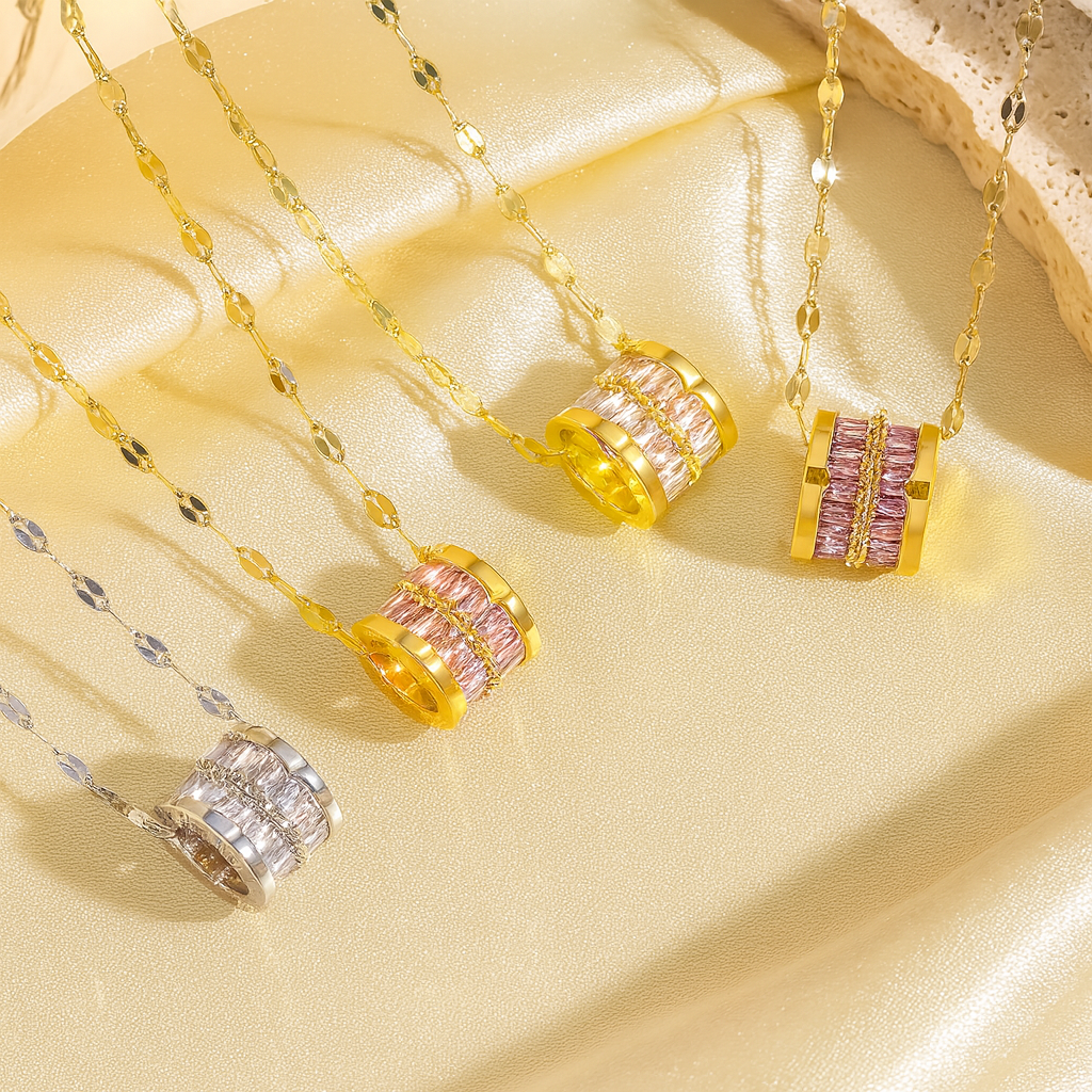 Lunara™ Crystal Orbit Necklace